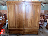 老榆木橱柜中式实木橱柜组合现代简约风格实木家具橱柜 衣柜 实木