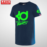木村三社杜兰特KD35篮球Q版短袖T恤纯棉圆领夜光夏季衣服运动男女