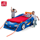 STEP2美国原装进口儿童创意汽车床可变换男孩跑车床婴儿床童床