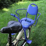 后坐加厚加粗自行车儿童宝宝座椅后置电动车座小孩子学生安全单车