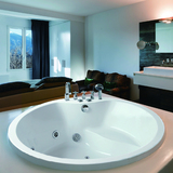 十一特价促销 高邦卫浴AB-606嵌入式双人豪华圆形1.5米亚克力浴缸
