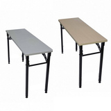 信誉折叠桌培训桌办公桌学生课桌钢木桌条形桌长条桌IBM桌
