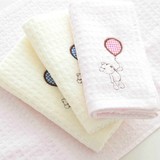 100%竹纤维婴儿毛巾宝宝洗脸巾超吸水超柔手绢口水巾手帕