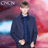 CNCN青年装中年男装男外套长袖外穿修身夹克商务休闲时尚都市秋季