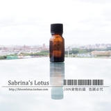 Sabrina's Lotus 10ML棕色精油瓶|配黑色普通盖 避光瓶 分装瓶