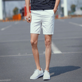 夏季棉麻套装男士韩版潮男短袖亚麻男土运动休闲短裤