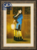 法国正品DMC十字绣套件专卖 人物系列油画客厅大幅 中国少女之二
