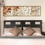 卧室装饰画床头温馨单幅简约挂画客厅现代沙发背景墙书房走廊壁画