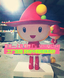 上海姬娜-卡通人偶女孩娃娃泡沫雕塑定做吉祥物泡雕定制道具商城
