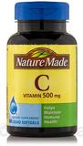 预订美国Nature Made 维生素C 液体软胶囊 500mg 60粒 好吸收