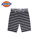 帝客专柜Dickies2016夏季新款男全棉横条印花休闲短裤152M40EC01