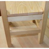 矮凳实木小板凳木头儿童凳松木幼儿园学习靠背凳小椅子换鞋凳家用