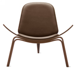 丹麦Hans J Wegner 汉斯韦格纳 Shell Chair 三角贝壳椅微笑椅