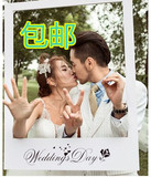新款婚纱摄影道具 影楼道具 外景拍照情侣相框韩式 手拿板