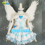 【QQCOS】cosplay服装  吊带袜天使 史朵巾Stocking 变身天使装