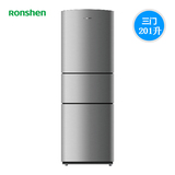 Ronshen/容声 BCD-201M21S家用三门高档拉丝面板201升节能冰箱