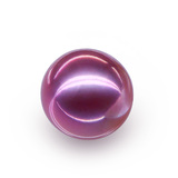 Chrvseis13-13.5mm稀缺怪紫色爱迪生有核淡水珍珠裸珠 现货5颗