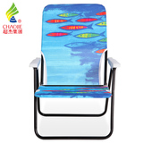 携式懒人椅太阳椅钓鱼时尚休闲椅户外折叠椅子靠背椅沙滩椅凳子便