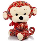 2016年猴年吉祥物 毛绒玩具猴子公仔 新年会礼物礼品批发