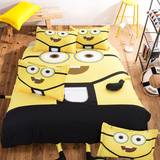 小黄人创意个性床上四件套1.2m学生卡通被套床单三件套1.8m