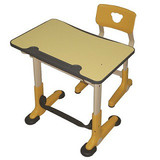 颐海学生课桌可升降学习桌可调节书桌写字金属儿童学习桌椅套装