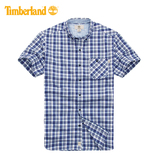 Tmberland/添柏岚男装新品Coolmax透气速干户外短袖衬衫|A18BB