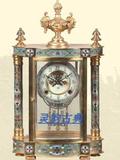 景泰蓝珐琅钟|工艺钟表仿古机械欧式西洋钟|上弦仿古董钟钟表配件