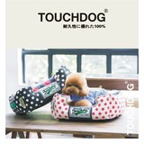 日本它它Touchdog春夏新品宠物窝格子窝泰迪小狗窝猫窝狗床包邮