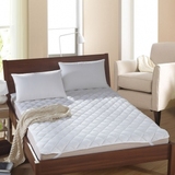 素色绗绣夹棉床垫保护垫单人双人可折叠床褥子床护垫地板垫
