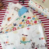 卡通纯棉斜纹布料全棉宝宝床品布料婴儿床单被罩无荧光剂系列