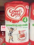 英国直邮/国内现货牛栏Cow&Gate奶粉4段(2-3岁)800克6罐包邮