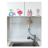 促销韩国墙贴纸 玻璃贴浴室厨房间防水瓷砖贴冰箱贴窗贴画GDT-930