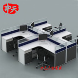 苏州办公家具职员桌屏风隔断办公桌电脑桌4人组合员工位办公卡座