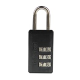 玛斯特锁 橱柜子锁 箱包密码锁 可调密码挂锁 646MCND黑色清仓