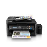 爱普生L565四合一墨仓式连供彩色喷墨一体机无线打印复印扫描传真