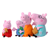 小猪佩奇Peppa Pig粉红猪小妹佩佩猪一家毛绒公仔娃娃玩偶玩具