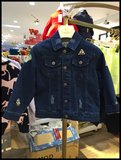 MQD马骑顿2016春装新款专柜正品男童装牛仔夹克休闲外套116130826