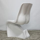 美人凳抽象S型休闲椅大师设计玻璃钢餐椅人形凳圣女雕塑椅子FR003