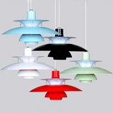 个性小雨伞铝质吊灯高档Louis Poulsen PH5 丹麦金典铝材餐厅吊灯