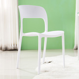 塑料椅子靠背时尚现代简约书桌椅个性休闲餐厅椅凳化妆椅北欧餐椅