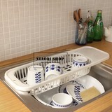 日本进口 厨房置物架 沥水架 控水 水果盘碗杯子水杯蔬菜沥水架子