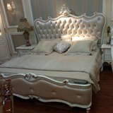 欧式床新古典1.8米床实木双人床2米奢华婚床田园公主床样板房家具