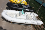 热销 RIB420 玻璃钢充气艇钓鱼船橡皮艇充气艇游艇冲锋舟