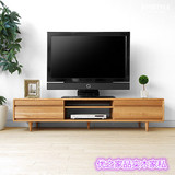 简约纯实木北欧日式宜家白橡木创意小户型客厅卧室电视柜家具组合