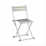 凳钓鱼凳子成人马扎户外椅子洛芝SUS304不锈钢折叠凳靠背军工小板