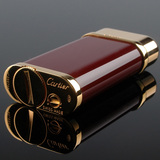 原装正品 Cartier卡地亚打火机 奢华大红复合材质金色 CA120132