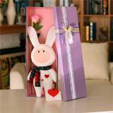 不二兔公仔兔子毛绒玩具布娃娃尼玩偶不二兔子生日圣诞节礼物女