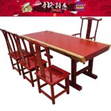精品红花梨实木大板桌红木家具办公桌书桌餐桌现货茶几画案会议桌