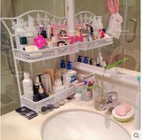 集邦卫生间洗手台置物架浴室化妆品收纳架桌面整理洗漱台面储物架