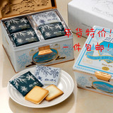 日本代购 白色恋人36枚巧克力夹心饼干 铁盒装 情人礼物休闲零食